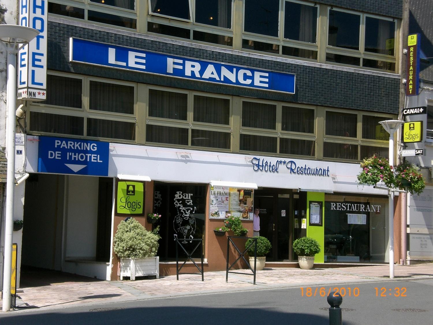 Hotel Le France Loudéac Esterno foto